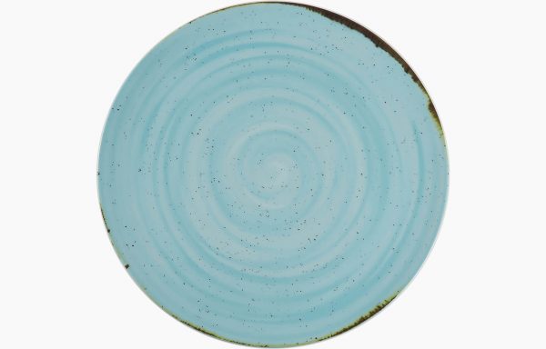 PRATO COUPE Ø32CM RUSTICO AZUL